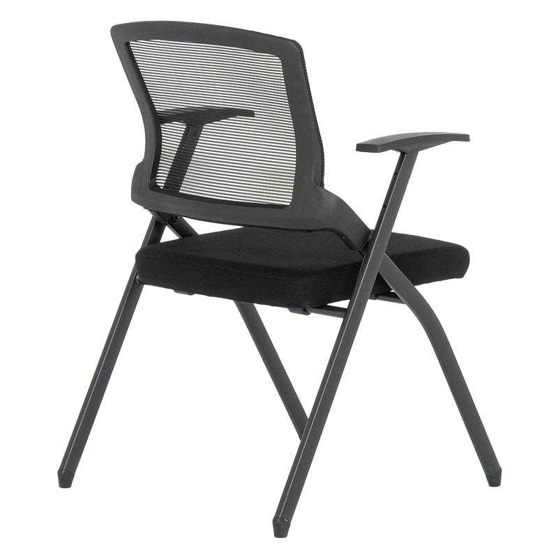 Сгъваем посетителски офис стол Carmen 1702 черен